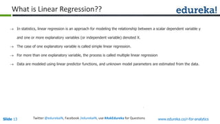 Linear Regression With R | PDF
