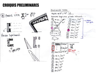 CROQUIS PRELIMINARES
 