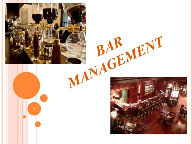 bar management ppt bar management