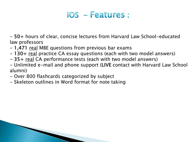 BarMax exam prep - mobile app | PPTX