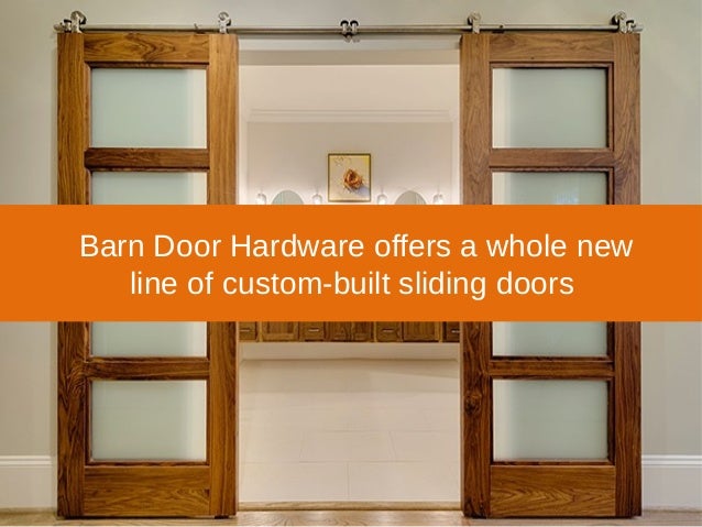Barn Door Hardware Offers Sun Mountain Doors