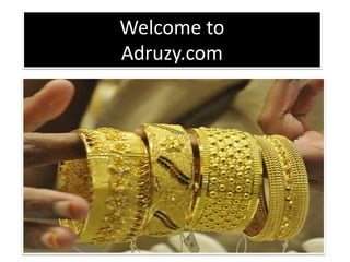 Welcome to
Adruzy.com
 