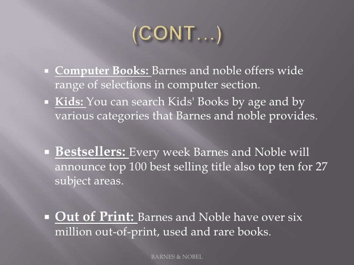 Barnes Nobel
