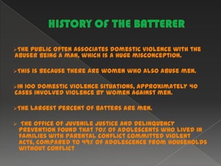 covert (very subtle comments).Overt verbal abuse involves blaming and accusatory.  This can be consequently confusing to the partner.  Covert verbal abuse, which is hidden aggression, is         even more confusing to the partner.  Verbal abuse is also manipulative, controlling, and insidious.  