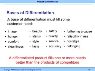 Product Based Differentiation Example Barney smca4 05 | PPT