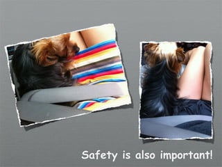 Safety is also important!
 