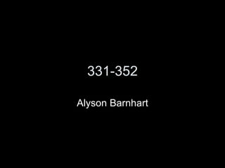 331-352 Alyson Barnhart 