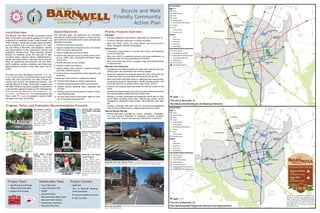 Barnwell SC Bike and Walk Friendly Action Plan Summary Poster
