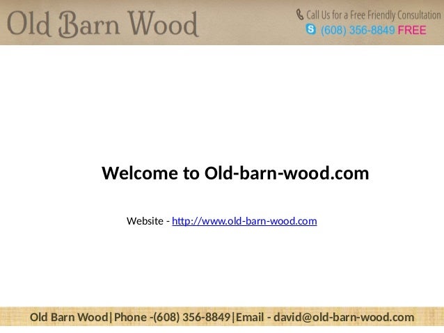 Barn Wood For Sale