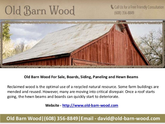 Barn Wood For Sale