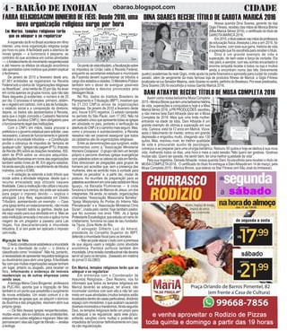 4 - BARÃO DE INOHAN CIDADEobarao.blogspot.com
.
Dopontodevistatributário,afiscalizaçãosobre
os impostos da União cabe à Receita Federal,
enquanto as secretarias estaduais e municipais
de Fazenda devem supervisionar os tributos a
cargodosestadosecidades.OMinistérioPúblico
também tem o dever de averiguar possíveis
irregularidades e desvios provocados pela
blindagemfiscal.
No Rio, dados do Instituto Brasileiro de
Planejamento e Tributação (IBPT), mostram que
há 21.333 CNPJs ativos de organizações
religiosas. De janeiro de 2010 a fevereiro deste
ano, houve 9.670 registros. O estado campeão
no período foi São Paulo, com 17.052. Não há
umcadastroúnicoqueapresentetodasasigrejas
em atividade no país, portanto a verificação da
aberturadoCNPJéocaminhomaisseguro.Mas,
como o processo é autodeclaratório, a Receita
ressalva não ser possível assegurar que todos
os cadastros são de organizações religiosas.
Entre as denominações que surgiram, estão
movimentos como a “Associação Ministerial
Homens Corajosos”. O grupo não tem um templo
próprio e percorre diversas igrejas evangélicas
compalestrassobreosvaloresdavidaemfamília.
Eles direcionam as pregações para grupos de
homens por acreditar que, sem a presença das
mulheres, eles se sentirão mais à vontade para
“revelar os pecados” e, a partir daí, mudar de
postura. As reuniões de preparação para as
palestrasacontecememumasalacedidaemNova
Iguaçu, na Baixada Fluminense — é onde
funciona a funerária de Marcos de Jesus, um dos
integrantes. Há ainda, no estado, organizações
chamadas “Associação Missionária Boneka”,
“Igreja Missionária As Portas do Inferno Não
Prevalecerão” e a “Associação Ministerial Chris
Duran”, criada pelo cantor, hoje também pastor,
que fez sucesso nos anos 1990. Já a Igreja
ProtestanteEscatológica,queestudaumramodo
cristianismo, funciona na casa de seu fundador,
na Tijuca, Zona Norte do Rio.
O advogado Gilberto Luiz do Amaral,
presidente do Conselho Superior do IBPT,
defende a imunidade fiscal para os templos:
—Nãosepodeatacarotodocomapremissa
de que alguns usam a religião como atividade
econômica. Partidos políticos também têm
imunidade.Umarevisãoconstitucionalnãodeveria
servir só para os templos. (baseado em matéria
do jornal O GLOBO)
Em Maricá, templos religiosos terão que se
adequar e se regularizar
Em entrevista com o Coordenador de
Assuntos Religiosos - Davi Rezeno, nos foi
informado que todos os templos religiosos em
Maricá deverão se adequar, ter alvará, não
incomodar vizinhos com som alto e não ter uso
misto em suas atividades (muitos templos estão
localizadosdentrodecasasparticulares,dividindo
espaçocommoradores,oqueacabamcausando
diversosincomodosetranstornos.Aindasegundo
Davi, os templos religiosos terão um prazo para
se adequar e se regularizar, após este prazo,
sofrerão sanções como multas e poderão ser
impedidos de funcionar definitivamente em caso
da não regularização.
FARRA RELIGIOSACOM DINHEIRO DE FIÉIS: Desde 2010, uma
nova organização religiosa surge por hora
Em Maricá, templos religiosos terão
que se adequar e se regularizar
AexpansãodafénoBrasilaconteceemritmo
intenso: uma nova organização religiosa surge
por hora no país.Afacilidade para a abertura de
novas igrejas — a burocracia é pequena, ao
contrário do que acontece em outras atividades
—,ofortalecimentodomovimentoneopentecostal
e até mesmo os efeitos da situação econômica
sãoapontadoscomomotivosquepodemexplicar
o fenômeno.
De janeiro de 2010 a fevereiro deste ano,
67.951 entidades se registraram na Receita
Federalsobarubricade“organizaçõesreligiosas
ou filosóficas”, uma média de 25 por dia.Ao levar
em conta apenas os grupos novos, que não são
filiais daqueles já existentes, o número é de 20
por dia. O processo é simples: primeiro, obtém-
se o registro em cartório, com a ata de fundação,
o estatuto social e a composição da diretoria;
depois, os dados são apresentados à Receita,
para que o órgão conceda o Cadastro Nacional
de Pessoa Jurídica (CNPJ), item obrigatório para
ofuncionamentolegaldasinstituições.
Com o CNPJ em mãos, basta procurar a
prefeituraeogovernoestadualparasolicitar,caso
necessário, o alvará de funcionamento e garantir
também a imunidade tributária — a Constituição
proíbe a cobrança de impostos de “templos de
qualquerculto”.IgrejasnãopagamIPTU,Imposto
de Renda (IR) sobre as doações recebidas, ISS,
além de IPVA sobre os veículos adquiridos.
Aplicaçõesfinanceirasemnomedasorganizações
também estão livres do IR. Em alguns estados,
háaindaisençãosobreorecolhimentodetributos
indiretos, como o ICMS.
— A vedação se estende a todo tributo que
incide sobre a atividade religiosa, desde que o
recurso arrecadado seja utilizado naquela
finalidade. Caso a instituição não utilize o recurso
para promover sua crença, ela pode ser autuada
para pagar o imposto devido — explica o
advogado Levy Reis, especialista em Direito
Tributário, apresentando um exemplo. — Caso
uma igreja tenha um estacionamento, não incide
qualquer imposto sobre os ganhos, desde que
ele seja usado para sua atividade em si. Mas se
esta instituição arrecada o recurso e aplica numa
viagem de um pregador a passeio para Las
Vegas, fica descaracterizada a imunidade
tributária. E aí sim pode ser aplicado o imposto
commulta.
Migração de fiéis
Otextoconstitucionalestabeleceaimunidade
fiscal e a liberdade de culto — o direito é
classificado como “inviolável”. Não há, portanto,
anecessidadedeapresentarrequisitosteológicos
ou doutrinários para abrir uma igreja.Afacilidade
fazcomquemuitasorganizaçõessequertenham
um lugar, próprio ou alugado, para receber os
fiéis, informando o endereço de imóveis
residenciais ou de outras empresas como
sendo seus.
Ateóloga Maria Clara Bingemer, professora
da PUC-Rio, aponta que a migração de fiéis
também é um ponto que possibilita o surgimento
de novas entidades. Um relato comum é o de
integrantes de igrejas que, ao adquirir o domínio
da doutrina e das pregações, resolvem abrir sua
própria igreja.
— Os fiéis dessas igrejas neopentecostais,
muitas vezes, são ex-católicos, ex-protestantes,
estavamemoutrasreligiõesemigraram.Masnão
permanecem:elassãolugardetrânsito—analisa
a teóloga
Nossa querida Dina Soares, gerente da loja
GigioFitness,recebeudasmãosdeMonicaBrione
(MissMaricáSênior2016),ocertificadodotítulode
GAROTAMARICÁ 2016.
Em2015,otítuloestevenasmãosdaprofessora
de educação física Jhessyka Lima e em 2016, foi
Dina Soares, com toda sua garra, história de vida
esuperaçãoquefoiescolhidaparareceberotítulo.
Dina é um grande exemplo de vida e
superação, de bem estar e força de vontade. Ela
não para, e sempre, com seu sorriso encantador e
enorme simpatia recebe à todos na loja e muitos
ainda a encontram numa das três (brevemente
quatro) academias da rede Gigio, onde ajuda na parte financeira e aproveita para cuidar do corpão
sarado, além de sergerente da mais famosa loja de produtos fitness de Maricá: a Gigio Fitness
localizadanaruaSenadorMaama,cedoSoaresnocentro,pertinhodoBradesco.Poressepredicados,
Dina Soares (38) foi escolhida a nossa Garota Maricá 2016.
Assim como nossa belíssima Musa Completa
2015-MonicaBrionequetemumabelíssimahistória
de vida, superações e conquistas e hoje é a Miss
MaricáSênior2016,aPRPRODUÇÕES,escolheu
a não menos bela Dani Athayde para ser a Musa
Completa de 2016. Mais que uma linda mulher,
entrando na idade da loba, Dani Athayde é um
grande exemplo de vitórias e superação em sua
vida. Carioca, está há 12 anos em Maricá. Viúva,
após o falecimento do marido, entrou em grande
depressão e engordou muito, chegando aos 130
quilos. Mas, resolveu viver, ter melhor qualidade
de vida e procurando auxilio de psicólogos,
começou a se preparar para uma cirurgia bariátrica. Reduziu 50 quilos e hoje se dedica à sua nova
vida, malhando todos os dias, uma hora e meia a cada sessão.”Não quero ser gostosa. Gostosa
muitas são. Quero ser sarada, me sentir bem, ter uma melhor qualidade de vida”.
Pela sua trajetória, DanieleAthayde, nossa querida Dani, foi escolhida para receber o título de
MUSACOMPLETA2016. O certificado do título foi entregue a DaniAthayde em 14 de março, pela
Musa Completa 2015 - Monica Brione, que esteve na Star Fitness (em São José do Imbassaí).
DINA SOARES RECEBE TÍTULO DE GAROTA MARICÁ 2016
DANI ATHAYDE RECEBE TÍTULO DE MUSA COMPLETA 2016
 