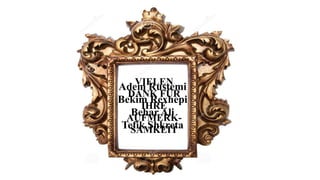 VIELEN
Adem Rustemi
DANK FÜR
Bekim Rexhepi
IHRE
Behar Ali
AUFMERKTefik Shkreta
SAMKEIT

 