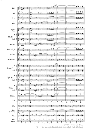 FUNARTE — Ministério da Cultura
17 Série Repertório de Ouro das Bandas de Música do Brasil — Barão do Rio Branco
	
	
	

	
	
	
	
	
	
	
	
	
	
	





	
–
–
DD
DD
DD
DD



D
D
DD
DD
DD
DD
DD
DD
Pic.
Fl.
Ob.
Fgt.
Cl. ED
(Req.)
1
2, 3
Cl. Bx.
Sxa. ED 1, 2
Sxt. BD
Sx.bar. ED
1
2, 3
1
2, 3
1
2, 3
Bomb.
Tb.
Cb.
Tec.
bells, xilo.
Cx.
Pts.
Bmb.
Cls. BD
Trpas. F
Trpts. BD
Tbns.
100

 ¤ ,
100

 ¤ ,
100

 ¤ ,
100
   !
3
100

 ¤ ,

 ¤ ,
100


¤ K
100
   !
3
100

 ¤ ,

100
   !
3
100
K ¤ ,
 ¤
100
¤ , ¤ ,

100
¤
K
 ¤
K

100
 
¤ K

100
 
¤ K

100
   !
3
100
   !
3
100
   !
3
100
K

¤ K

¤
100
K ¤ ,
 ¤
100

 ¤ ,
100
¤ K
K ¤ K
K
100 Kƒ ¤ K
ƒ ¤
, ¤
, ¤

 ¤ ,

 ¤ ,
  ¤ K
   
3

 ¤ ,


 ¤ K

 
¤ K

   
3
  ¤ ,
   
3
K
 ¤ ,
 ¤
¤ , ¤ ,

¤ K
 ¤
K

 
¤ K



¤ K

   
3
   
3
   
3
K

¤ K

¤
K
 ¤ , ¤
  ¤ K

¤ K
K ¤ K
K
K
ƒ ¤ K
ƒ ¤
, ¤
, ¤
, !
,

, !
,
K !
K
   !
3
, !
,
, 
!
K
,
 
!
K
   !3
, !
,

   
!3
K ¤ ,
 ¤
¤ , ¤ ,

¤ K
 ¤
K

,
 
!
K
, 
!
K
   !
3
   !
3
   !
3
K

¤ K

¤
K
 ¤ ,
 ¤
K 
!
K

¤ K
K ¤ K
K
K
ƒ ¤ K
ƒ ¤
, ¤
, ¤
   
   
   
 
!
   
   
   
 
!
   
 
!
K ¤ ,
 ¤
¤ , ¤ ,

¤ K
 ¤
K

   
   
 
!
 


!
 
!
K

¤ K

¤
K
 ¤ ,
 ¤
   
¤ K
K ¤ K
K
K
ƒ ¤ K
ƒ ¤
, ¤
, ¤
104
104
ºD
ºD
ºD
º
ºD
ºD
ºD
º
ºD
º
,D ¤ ,
 ¤
¤ , ¤ ,

¤ K
DD
¤ K

ºD
ºD
º
º
º
º
K
D
¤ K
¤
,D ¤ ,
 ¤
ºD

¤ K
K ¤ K
K
K
ƒ ¤ K
ƒ ¤
, ¤
, ¤
º
º
º

Ž
º
º
º

Ž
º

Ž
K
O ¤  ˆ 
¤ , ¤ ,

¤ K
DD
¤ K

º
º

Ž

 Ž

Ž
K
D
¤
 ˆ 
KD ¤  ˆ 
º

¤ K
K ¤ K
K
K
ƒ ¤ K
ƒ ¤
, ¤
, ¤
 D  
 D  
 D  
Ž !
 D  
 D  
 D  
Ž !
 D  
Ž
!
,D ¤ K
O ¤
¤ , ¤ ,

¤ K
DD
¤ K

 D  
 D  
Ž
!
Ž !
Ž
!
K
D
¤ K
D
¤
,D ¤ KD ¤
 D  
¤ K
K ¤ K
K
K
ƒ ¤ K
ƒ ¤
, ¤
, ¤
17
Barão do Rio Branco Partitura 5/9/08 6:20 AM Page 17
 