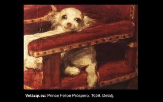 Velzquez: Prince Felipe Prspero. 1659. Detalj.
 