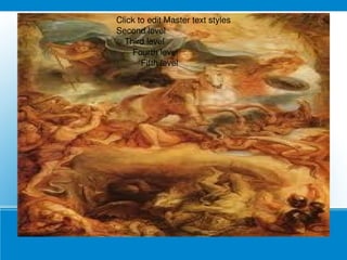 Click to edit Master text styles
Second level
  Third level
    Fourth level
       Fifth level
 