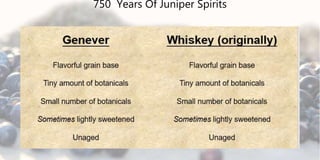 750 Years Of Juniper Spirits
 