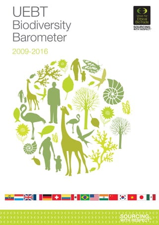 1
UEBT
Biodiversity
Barometer
2009-2016
 