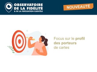 Focus sur le profil
des porteurs
de cartes
 