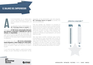 Barómetro de Emprendimiento de Éxito en España. By @techreview_es & @opinno