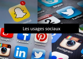 Les usages sociaux
 