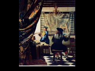 Vermeer, Art of Painting or Artist in his Studio, 1665-67