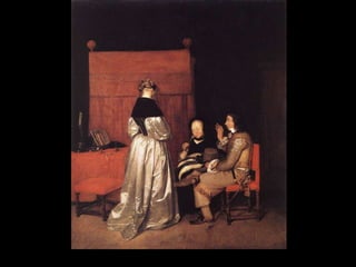 Borch, Paternal Admonition, 1654