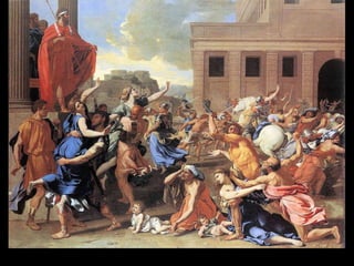 Poussin, Rape of the Sabine Women, 1635