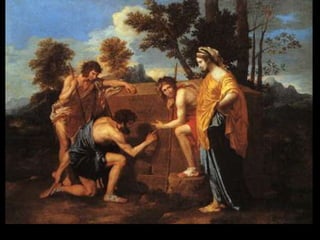 Poussin, Et in Arcadia Ego or The Arcadian Shepherds, 1627