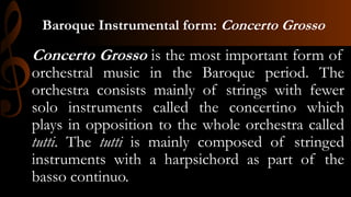 Baroque Music (Maningas and Asturias) | PPTX