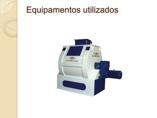 Equipamentos utilizados
 