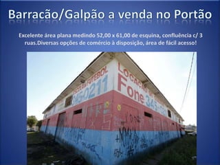 Barracao Galpao a venda no Portao em Curitiba
