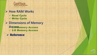 Ram Memory Step Sizes RAM Design | PPTX