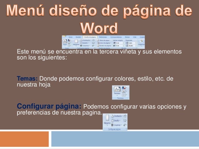 Barra de diseño de pagina