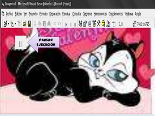Pausar
Ejecución
 
