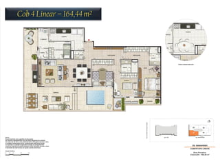 Cob 4 Linear – 164,44 m²
 