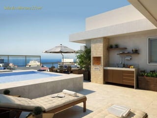 Sala da cobertura 225 m²
 