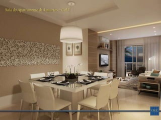 Sala do Apartamento de 4 quartos – Col 3
 