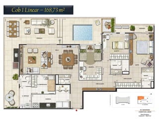 Cob 1 Linear – 168,73 m²
 