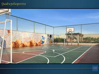 Quadra poliesportiva
 
