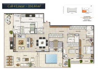 Cob 4 Linear – 164,44 m²
 