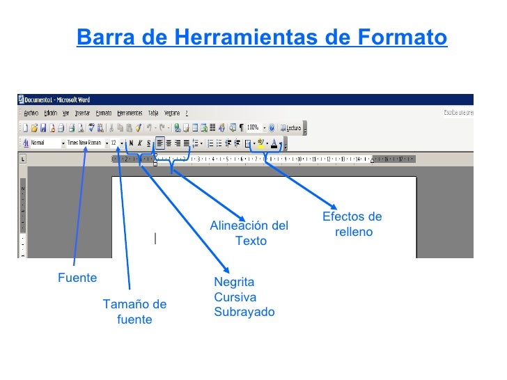 Barras de word