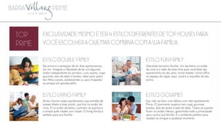 Barra Village Prime Apartamentos com 2, 3 e 4 quartos no Recreio 