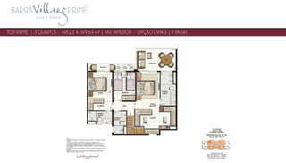 Barra Village Prime Apartamentos com 2, 3 e 4 quartos no Recreio 