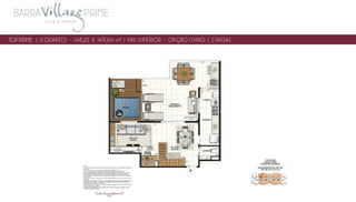 Barra Village Prime Apartamentos com 2, 3 e 4 quartos no Recreio 