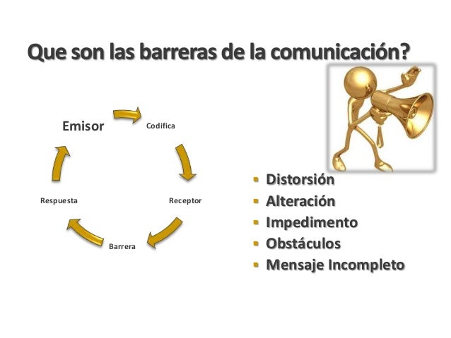 Barreras de la comunicacion