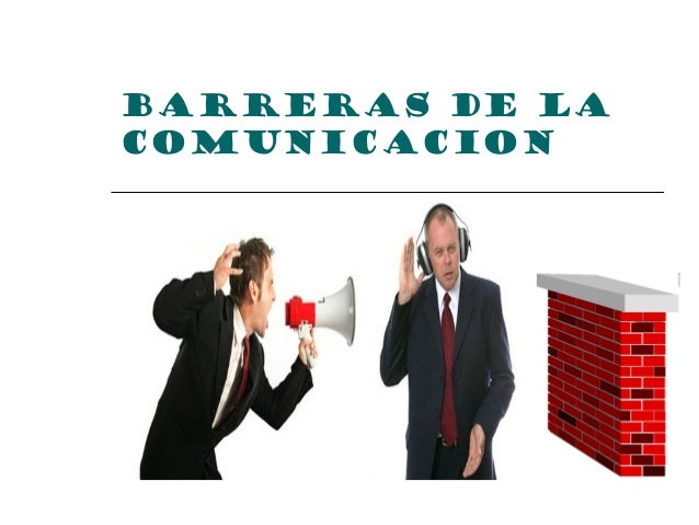 Barreras de la comunicacion