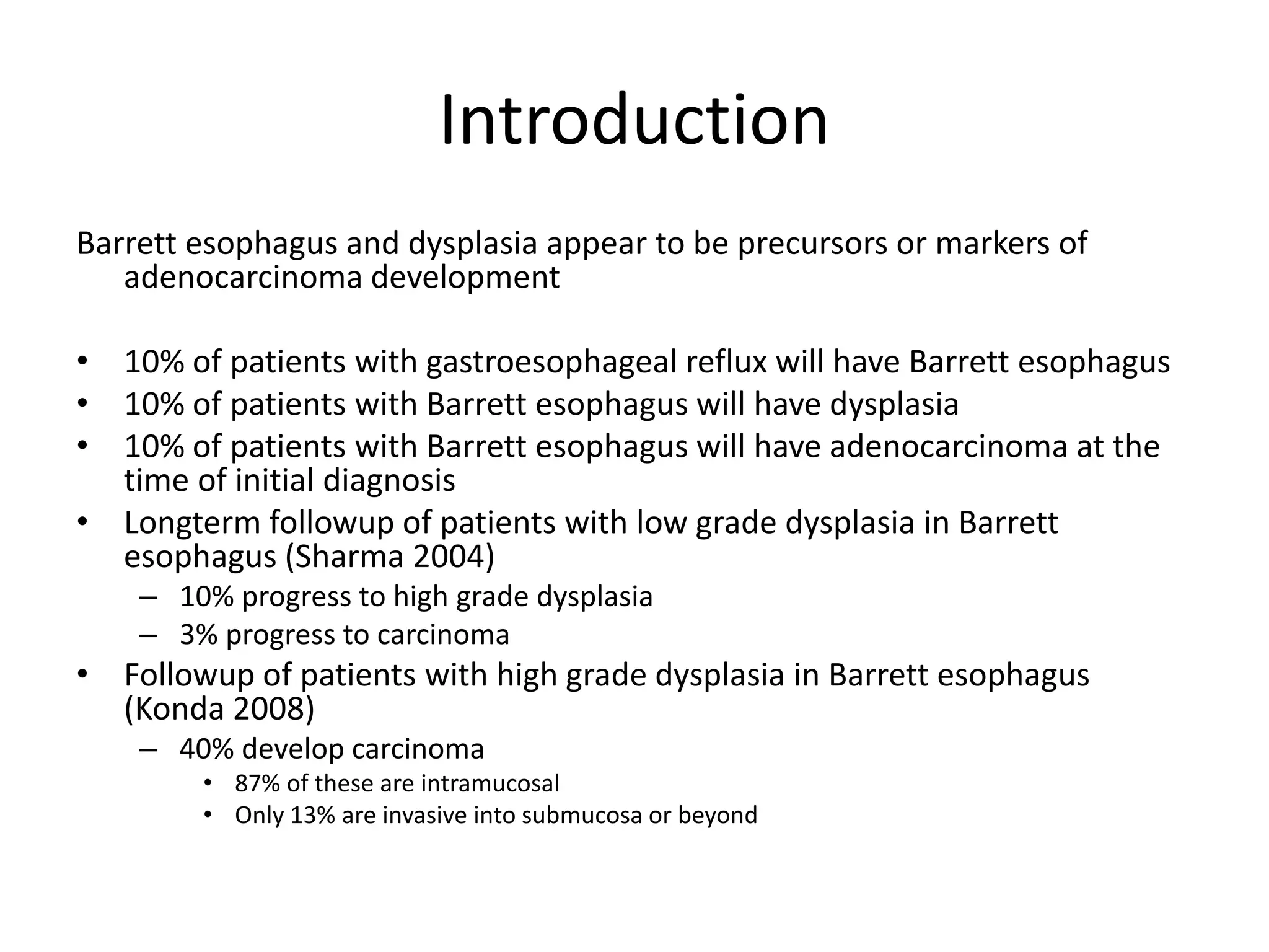 Barrett's Oesophagus for the Histopathologist.