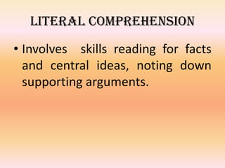 Recognition of wordsmean the ability to translate orally or sub vocally the written symbol into a spoken word