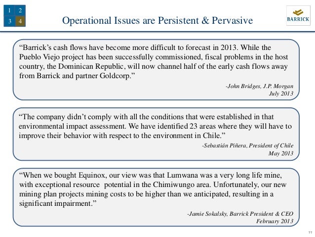 analysis of barrick gold corporation issues Reliability engineering general foreman at barrick gold corporation and failure analysis with more than on chronic issues using. analysis of barrick gold corporation issues Reliability engineering general foreman at barrick gold corporation and failure analysis with more than on chronic issues using.