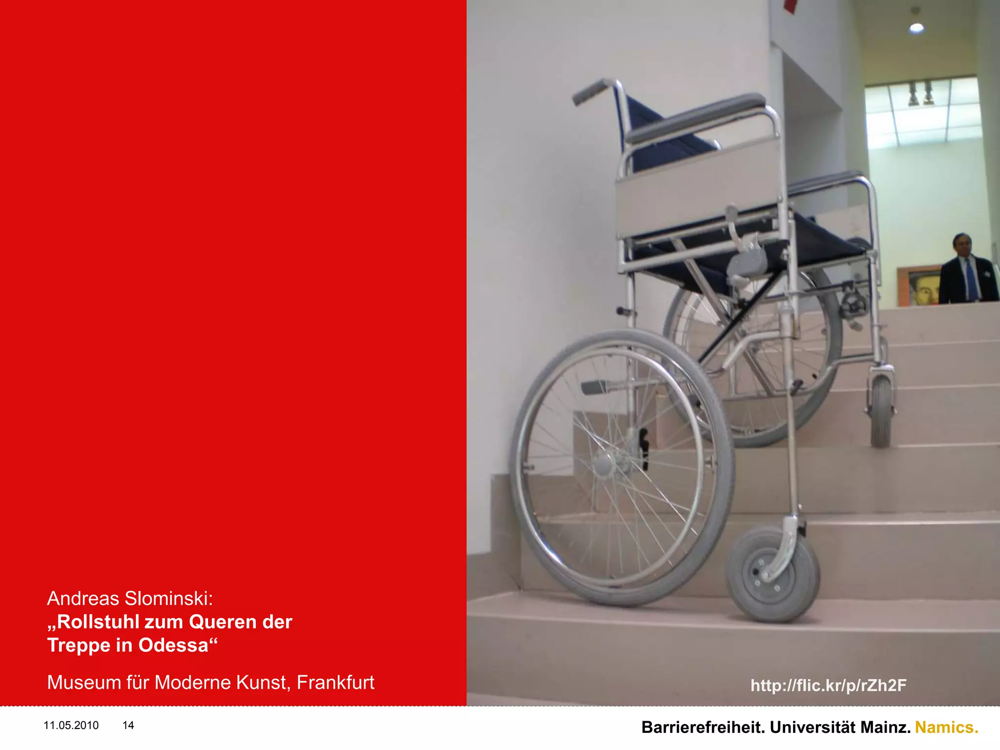 Barrierefreiheit im WebBegriff der Behinderung